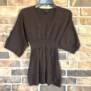 Express wool kimono style sweater